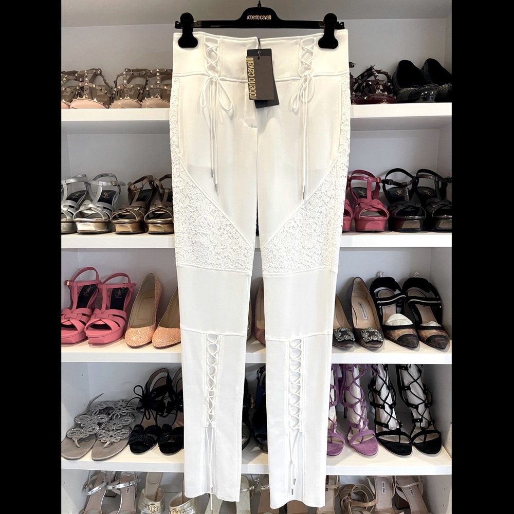 ROBERTO CAVALLI Lace Pants